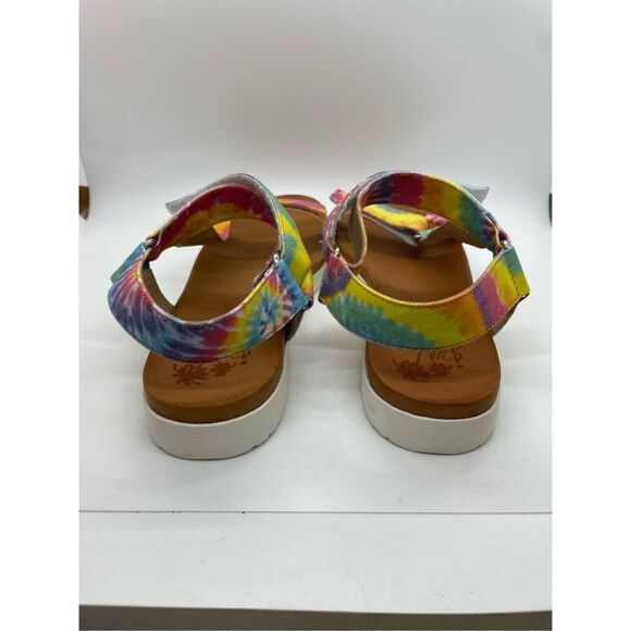 JELLYPOP RAINBOW TYD DYE QUESTS SANDALS
WOMENS Size 8.5 - Picture 4 of 12